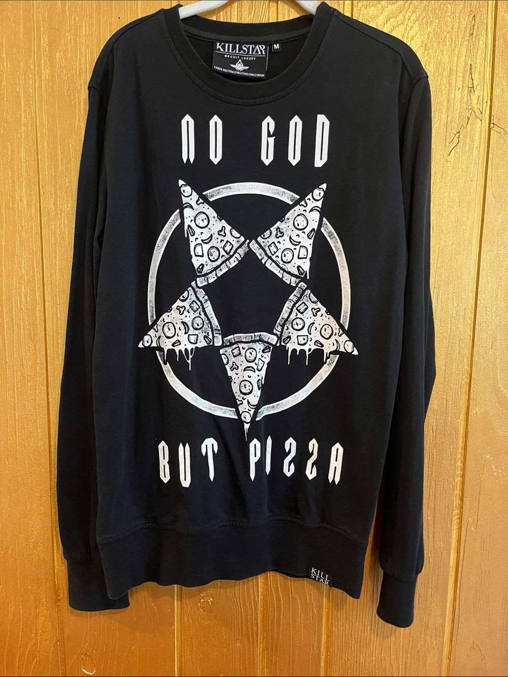 Killstar Pizza Pentagram Crewneck